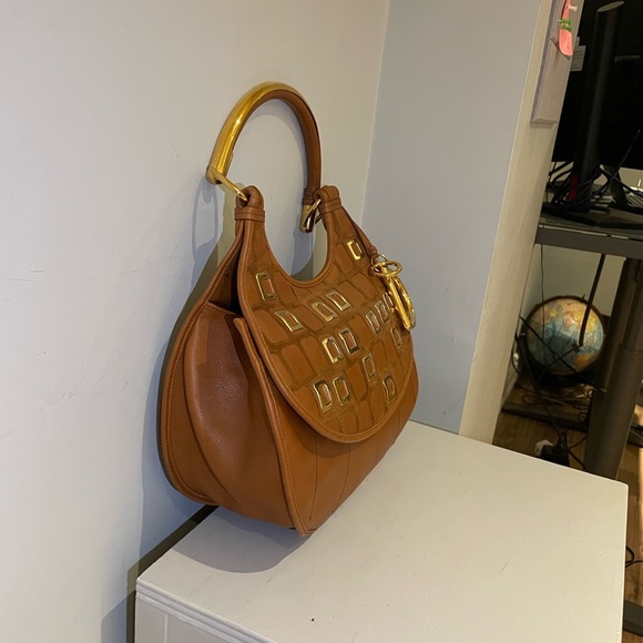 Vintage Dior Flap Hobo Bag - Picture 6 of 17